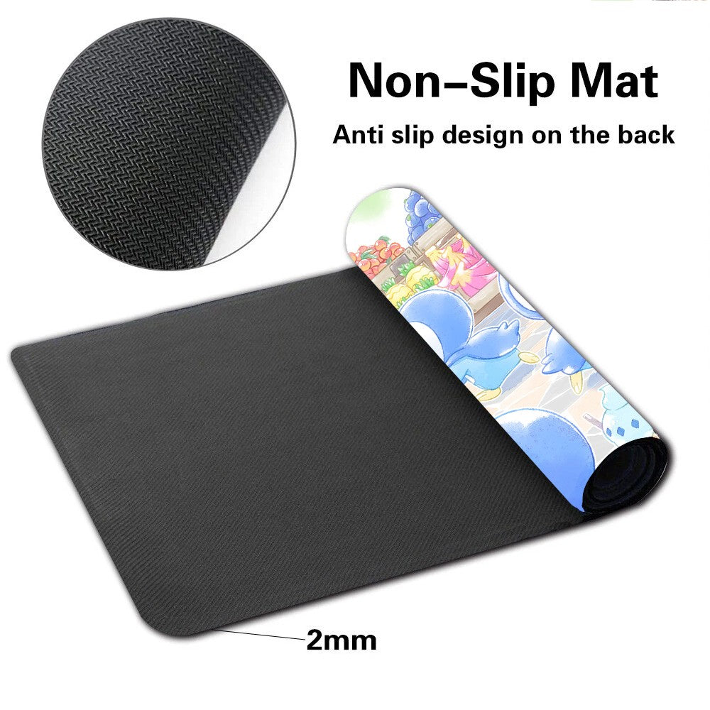 Piplup Board Game Pokemon Table Playmat Card Playing Mat TCG CCG Pad Mousepad