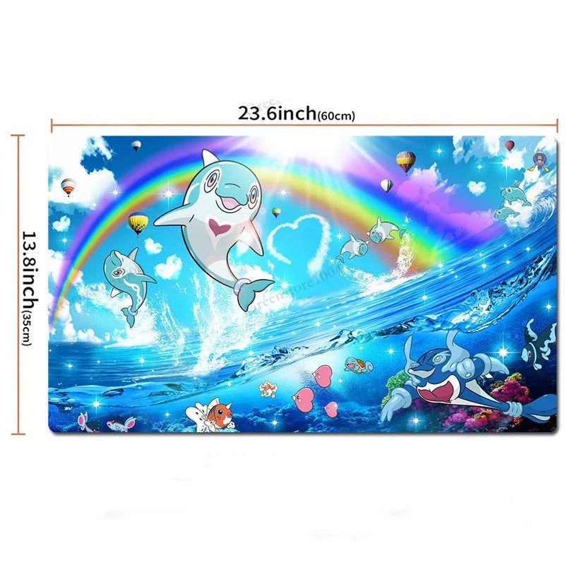 Palafin Board Game Pokemon Table Playmat TCG CCG Mat Play Pad Mousepad