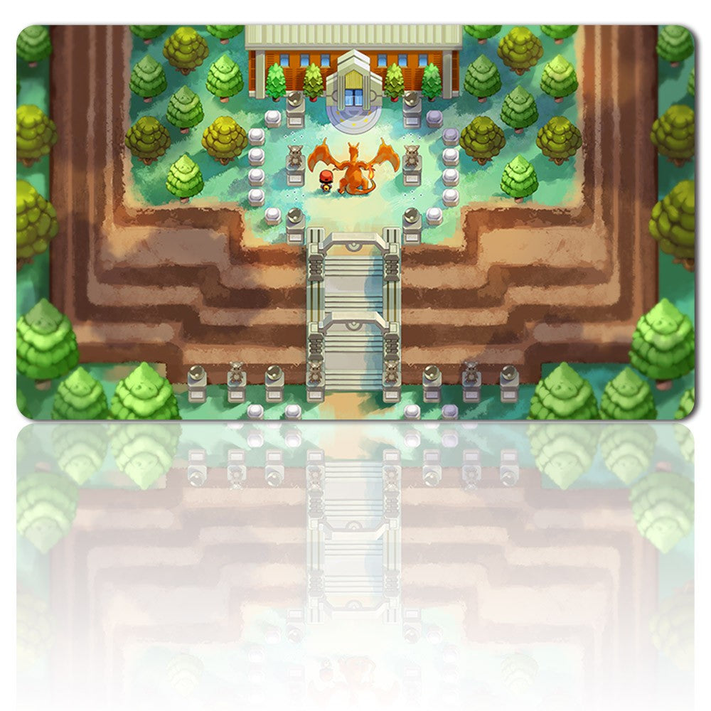 340279 - Board Game Pokemon Charizard Playmat Games Mousepad Play Mat of TCG