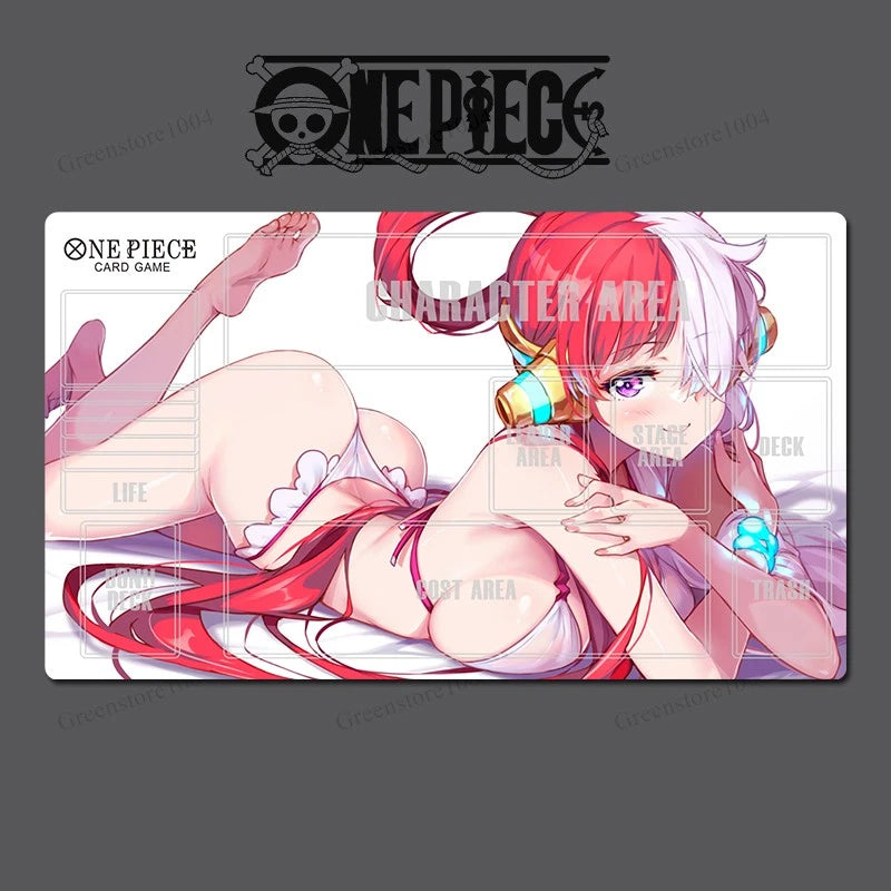 One Piece OPCG TCG CCG Mouse Pad Uta Table Playmat Trading Card Game Desk Mat
