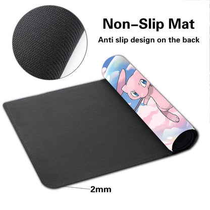 Mew Mythical Board Pokemon Table Playmat TCG CCG Card Game Play Mat Mousepad