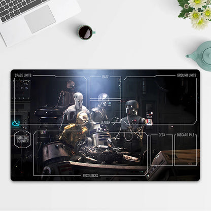 Playmat Breakdown TCG Starwars : Unlimited Trading Card Game Play Mat Free Bag