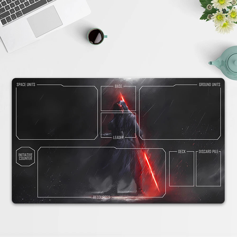 Playmat Darth Maul TCG Starwars : Unlimited Trading Card Game Play Mat Free Bag