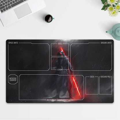 Playmat Darth Maul TCG Starwars : Unlimited Trading Card Game Play Mat Free Bag