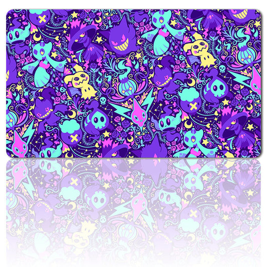 ghost - Board Game Pokemon Gengar Playmat Games Mousepad Play Mat of TCG