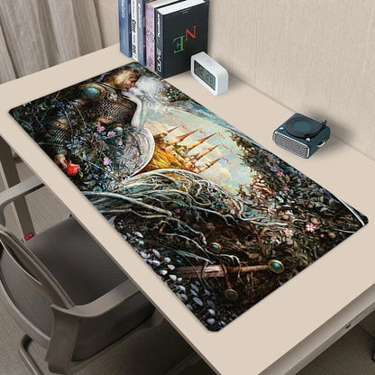 THRONE OF ELDRAINE TEASER MTG Playmat Trading Card Game Mat TCG CCG Pad 40X70CM