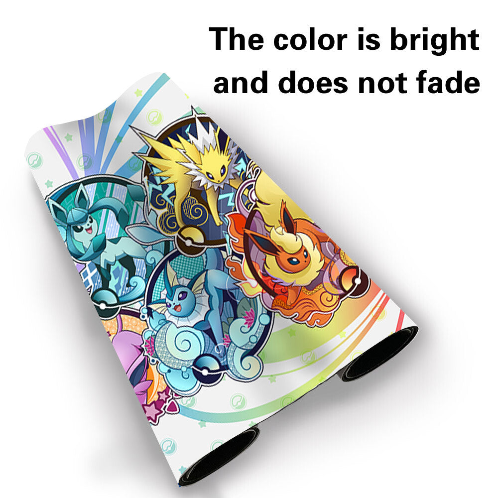 Eeveelutions - Board Game Pokemon Eevee Playmat Games Mousepad Play Mat of TCG