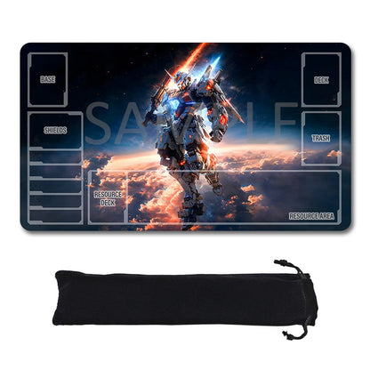 Gundam Playmat Suitable for GCG ,includes Storage Bag, 24 x 14 inches (GD5101414)