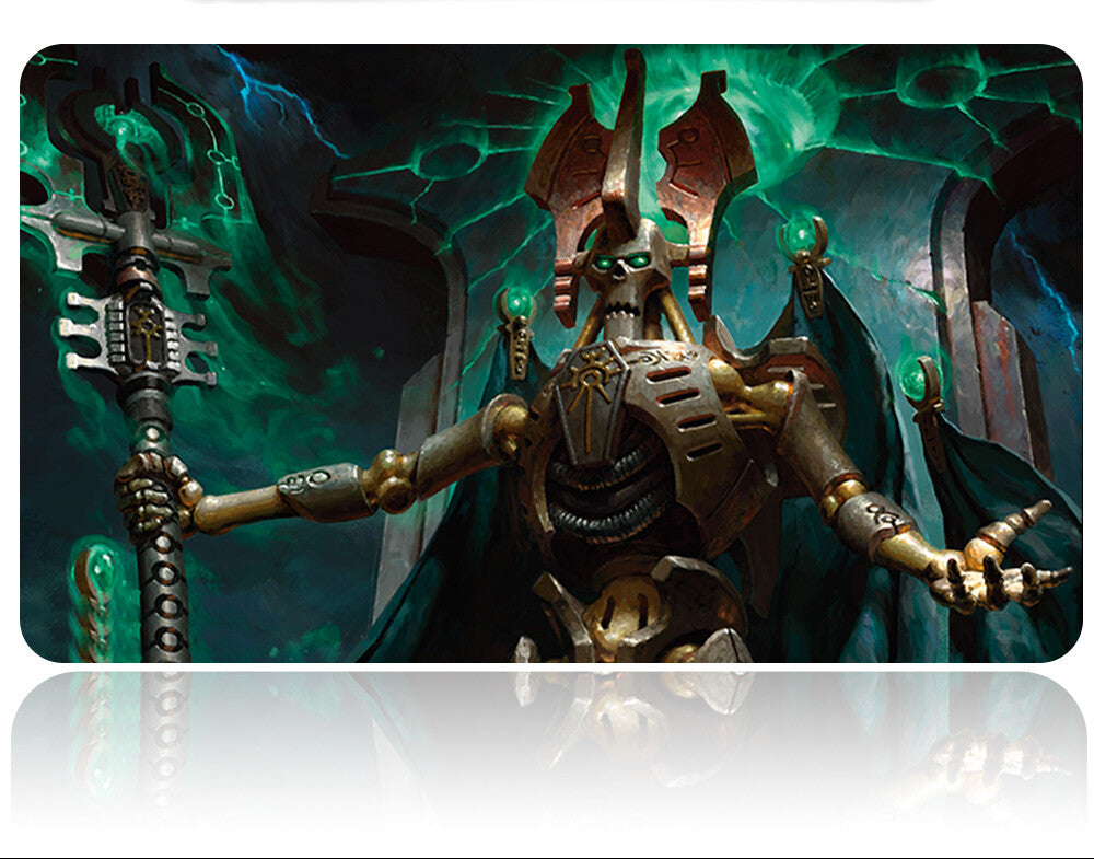 Game card with fantasy character design on a white background