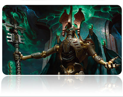 Game card with fantasy character design on a white background