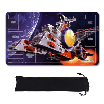 Gundam Playmat Suitable for GCG , includes Storage Bag, 24 x 14 inches (226546)