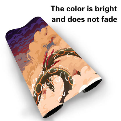 Rayquaza Pokemon Table Playmat TCG CCG Mat Gaming Play Pad Mousepad Free Bag