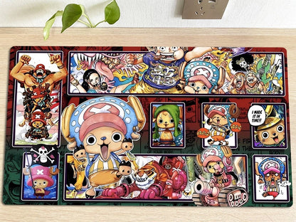 One Piece Tony Tony Chopper Playmat CCG OPCG Play Mat Trading Card Game Mousepad Deskmat