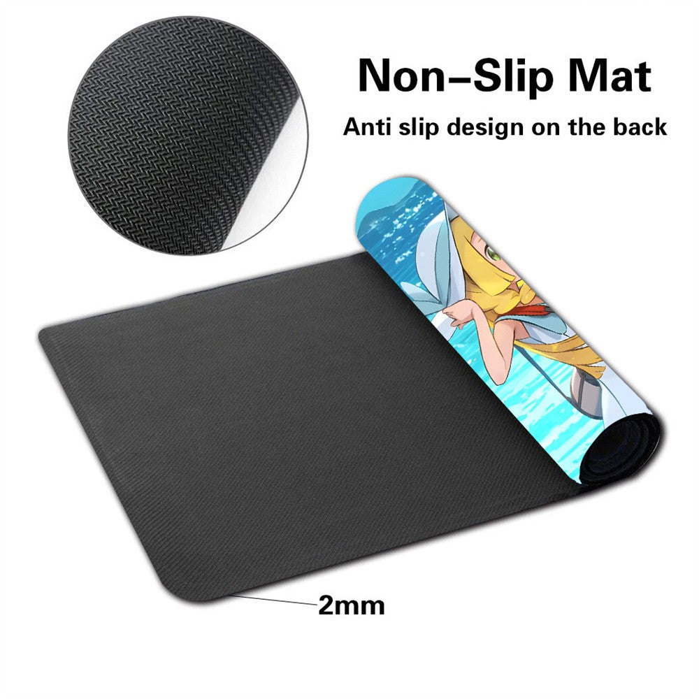 Lillie Board Game Pokemon Table Playmat Card Play Mat TCG CCG Pad Mousepad