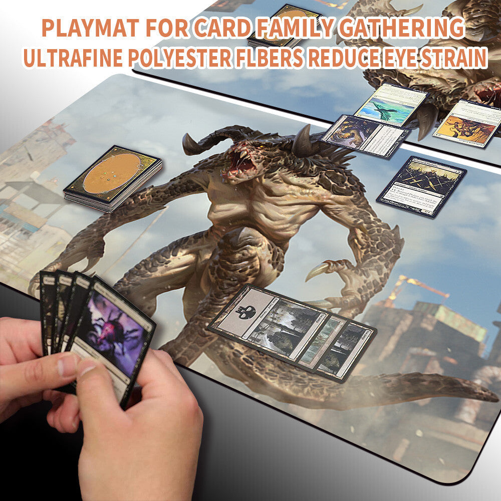 ALPHA DEATHCLAW - Magic The Gathering MTG Playmat TCG CCG MTG Playmat Stitched Edge