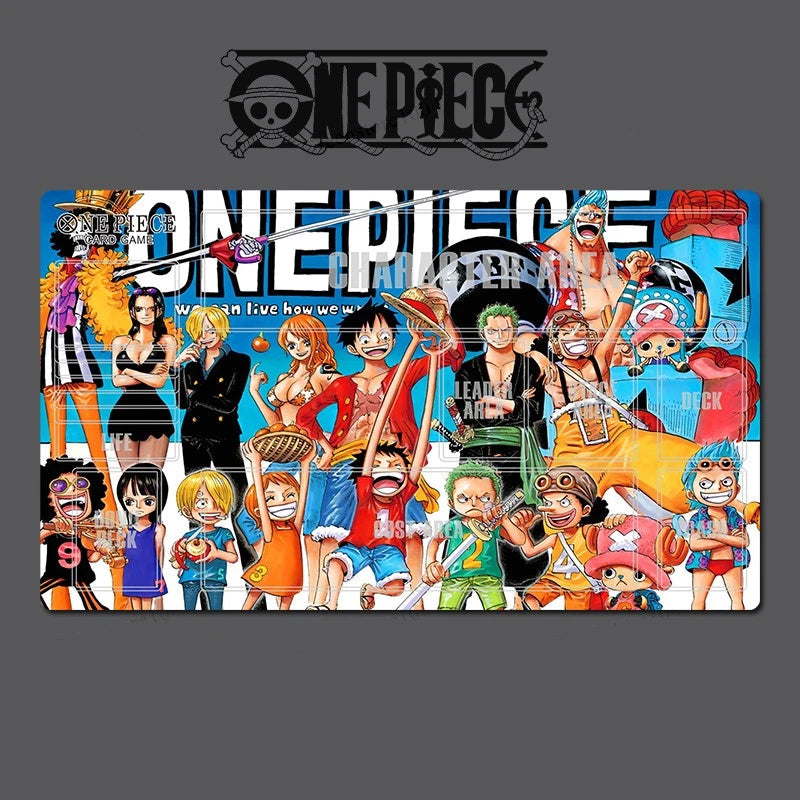Collage of One Piece characters with the One Piece logo at the top.