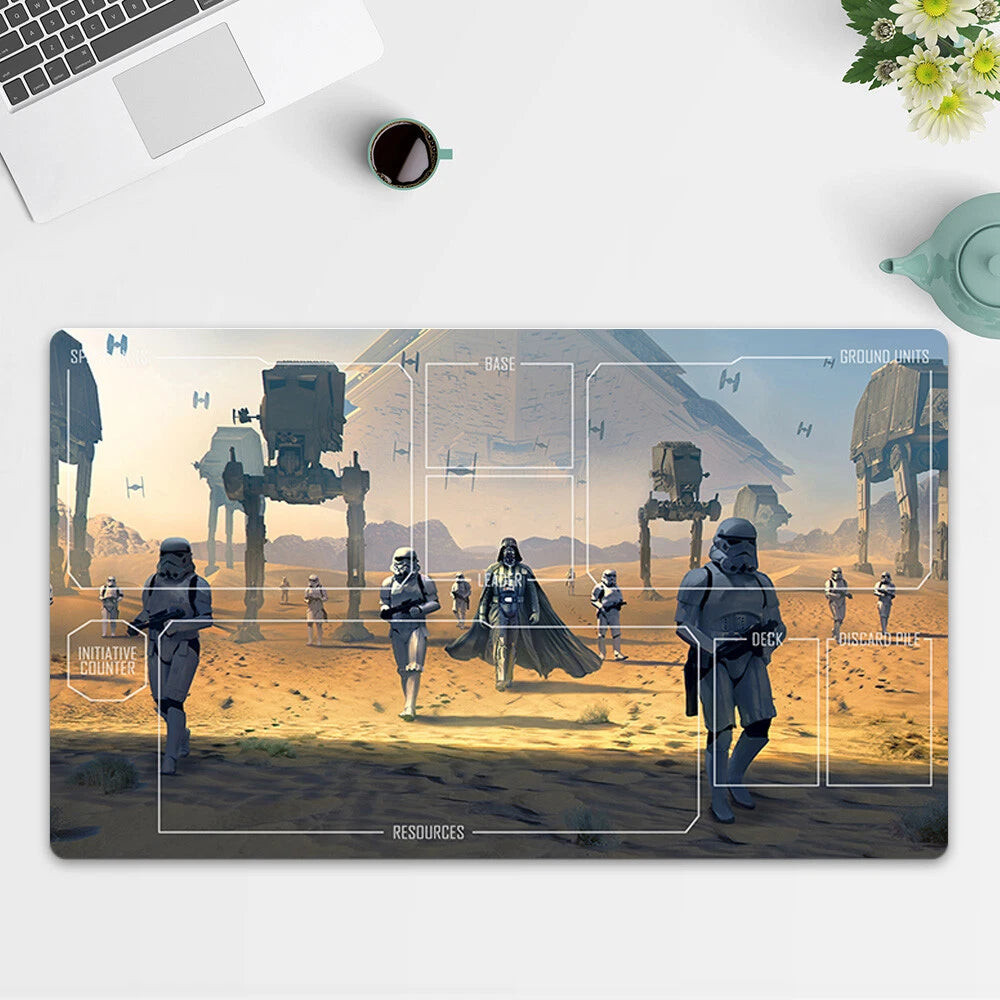 Playmat Stormtroopers TCG Starwars : Unlimited Trading Card Game Mat Free Bag