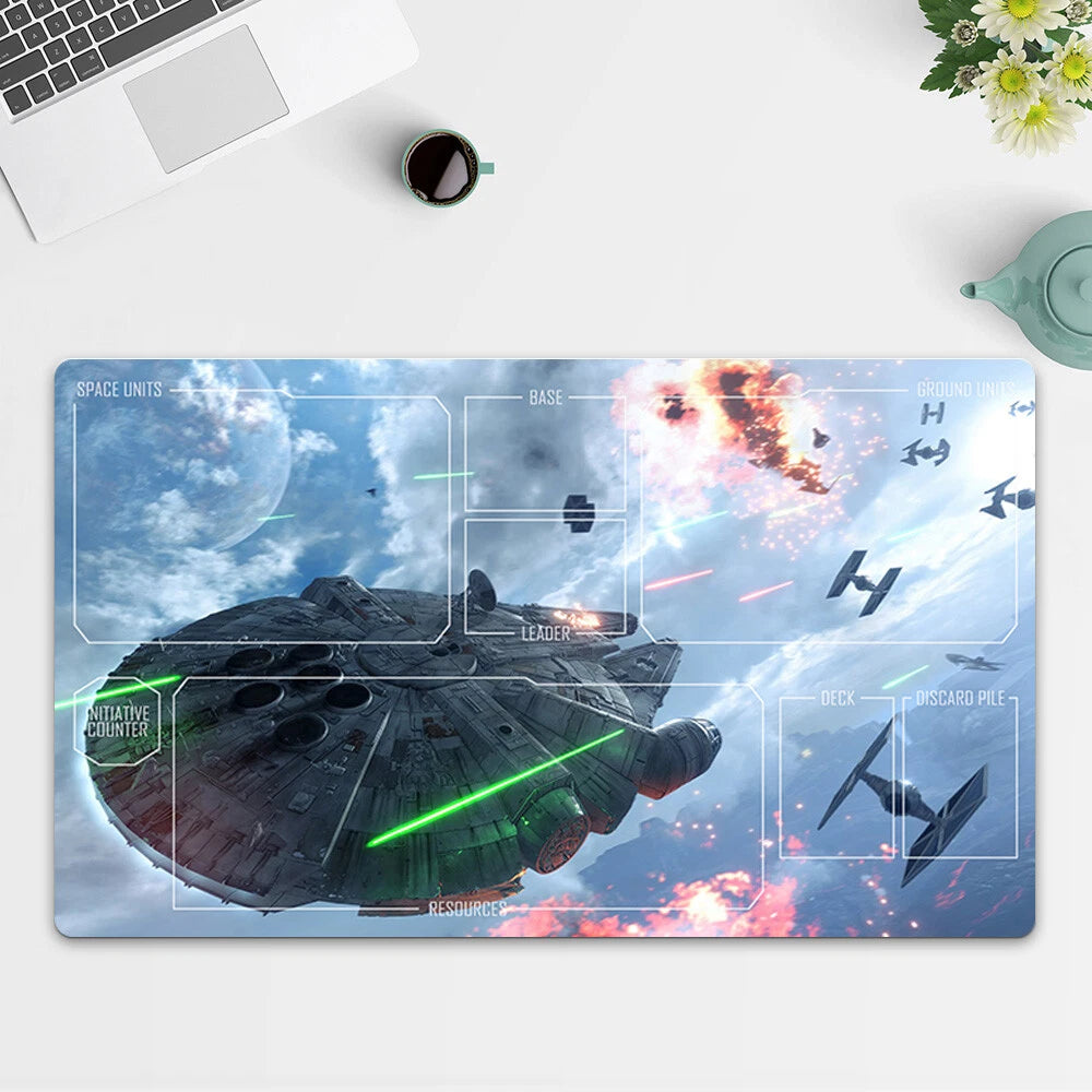 Playmat Battlefront TCG Starwars : Unlimited Trading Card Game Play Mat Free Bag