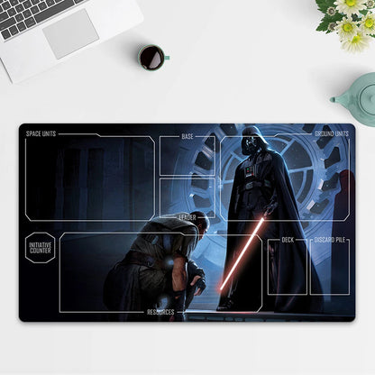 Playmat Darth Vader TCG Starwars : Unlimited Trading Card Game Play Mat Free Bag