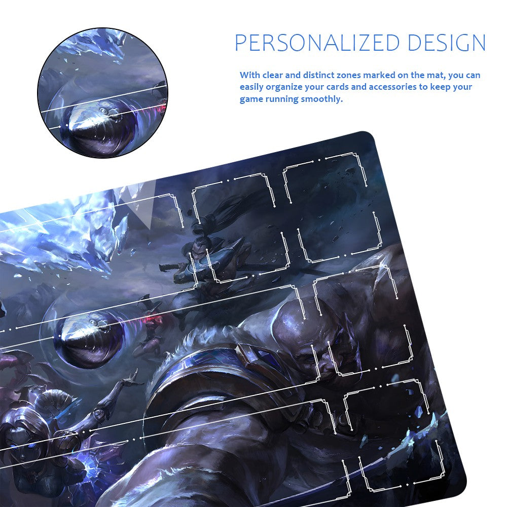 Fiora - League Of Legends Riftbound Playmat 24x14 in + Free Storage Bag