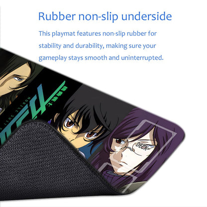 Gundam Playmat Suitable for GCG , includes Storage Bag, 24 x 14 inches (50838)