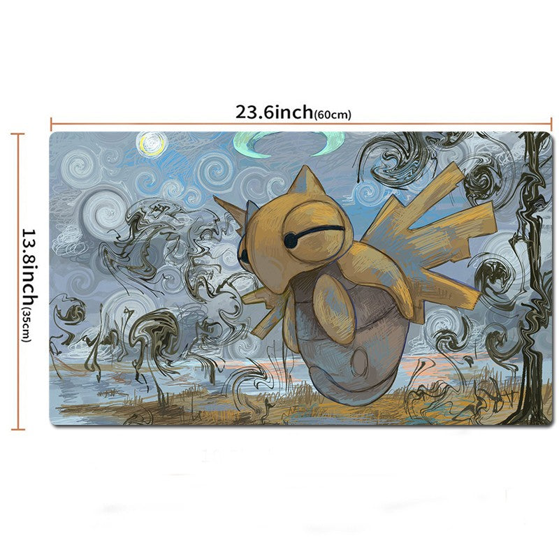 Shedinja Board Game Pokemon Table Playmat TCG CCG Mat Gaming Play Pad Mousepad