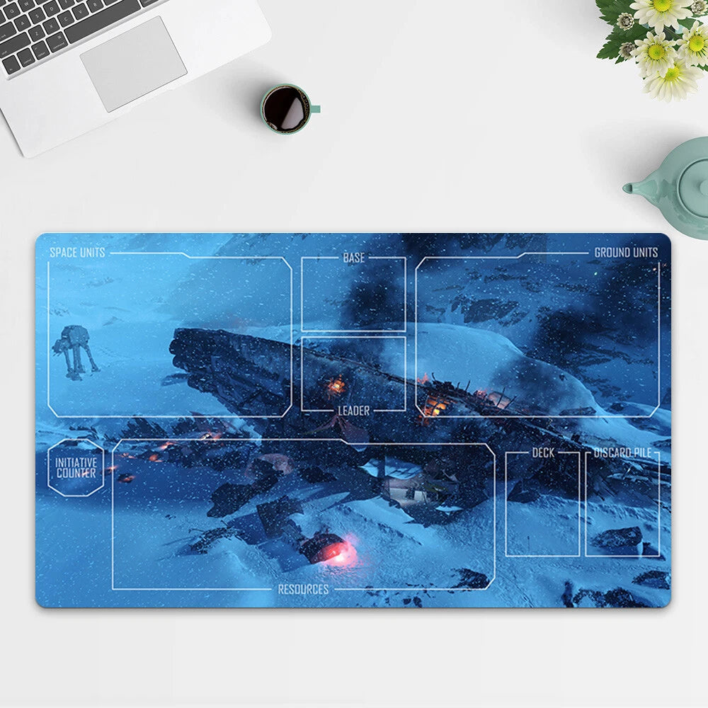 Playmat EA Star TCG Starwars : Unlimited Trading Card Game CCG Play Mat Free Bag