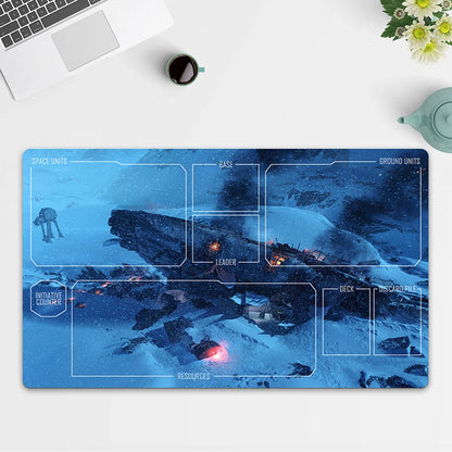 Playmat EA Star TCG Starwars : Unlimited Trading Card Game CCG Play Mat Free Bag