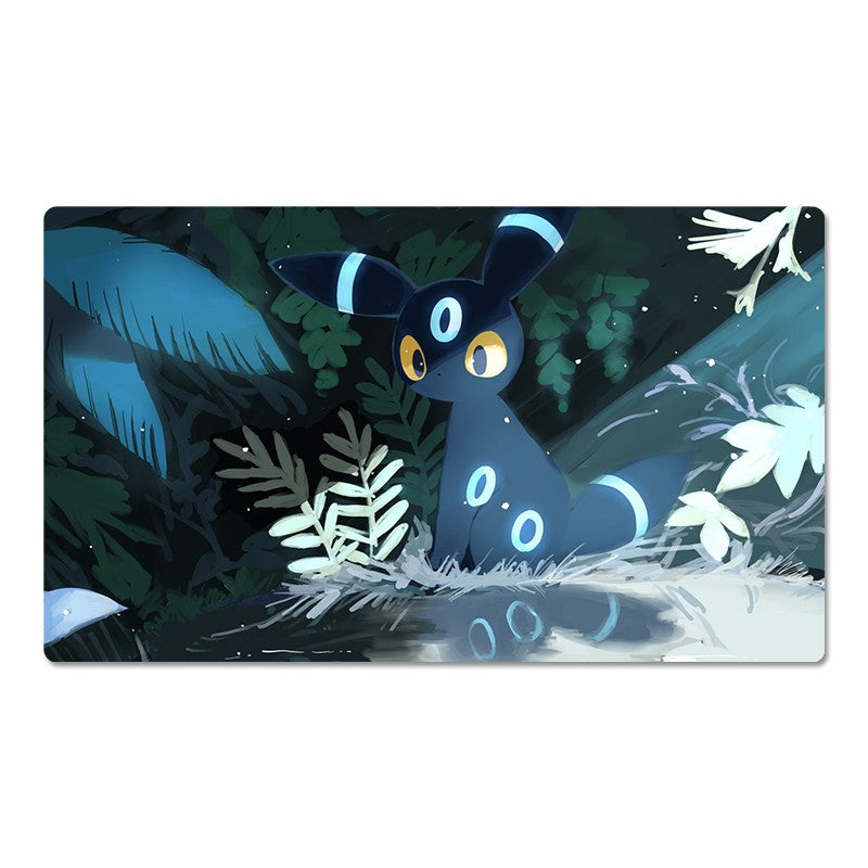 Umbreon Board Game Pokemon Table Playmat TCG CCG Play Pad Trading Card Game Mat
