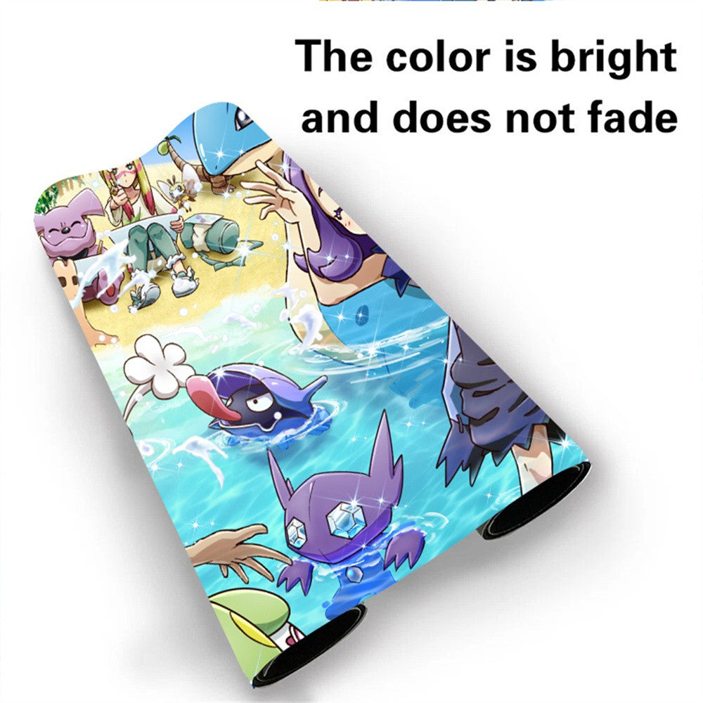 Mallow Acerola Lana Board Game Pokemon Playmat TCG CCG Trading Card Games Mat