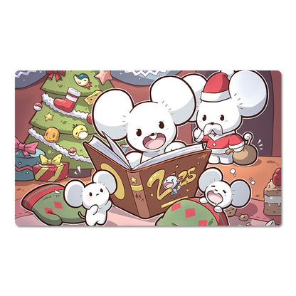 Maushold Board Game Pokemon Cute Playmat Card Play Mat TCG CCG Pad Mousepad