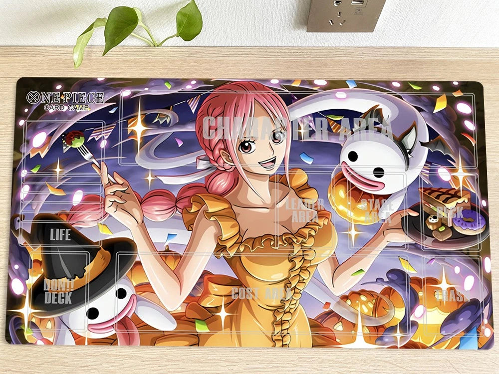 One Piece Portgas·D· Ace Table Playmat CCG OPCG Gaming Play Mat Trading Card Game Mouse Deskmat