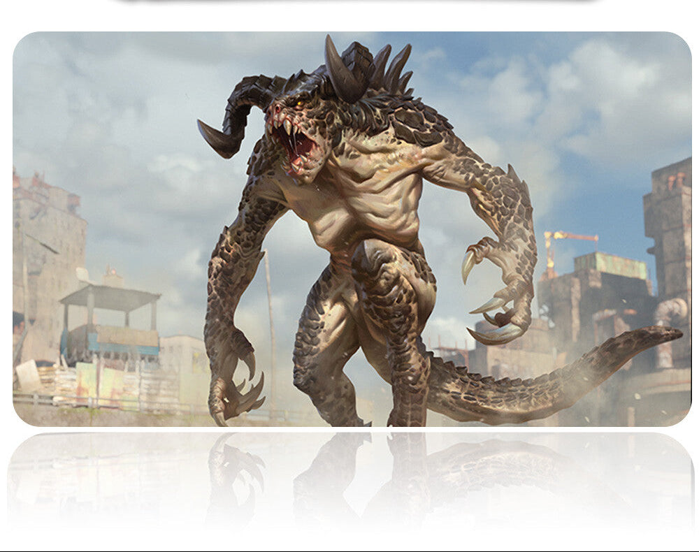 ALPHA DEATHCLAW - Magic The Gathering MTG Playmat TCG CCG MTG Playmat Stitched Edge