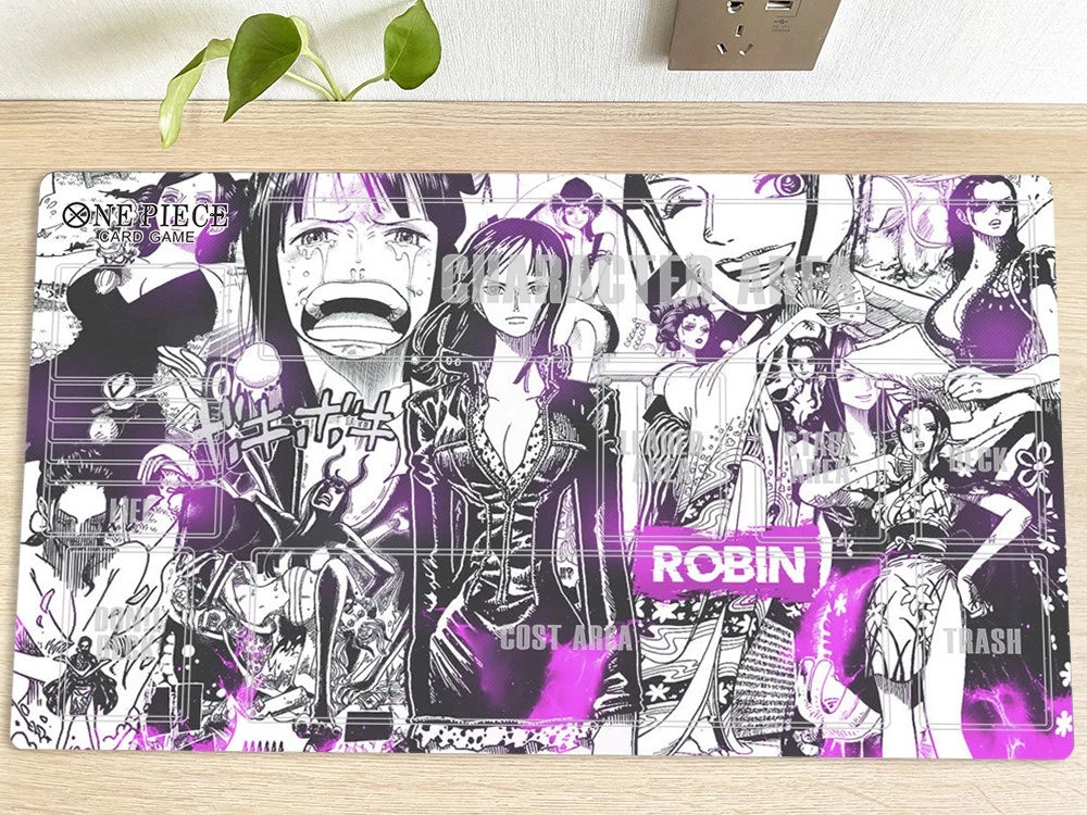 Nico Robin One Piece Duel Playmat OPCG TCG CCG Gaming MousePad Trading Card Game Deskmat
