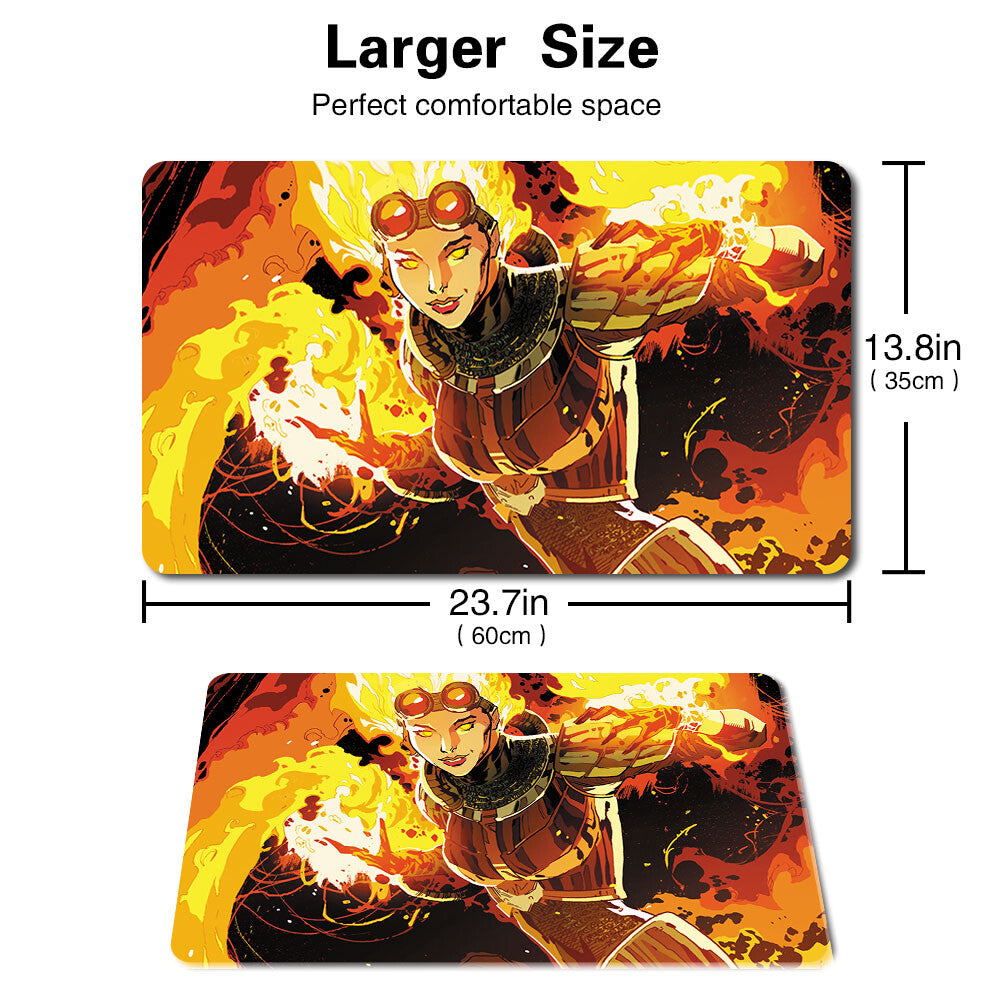 Chandra Nalaar - Idw - Board Game MTG Playmat Games Mousepad Play Mat of TCG