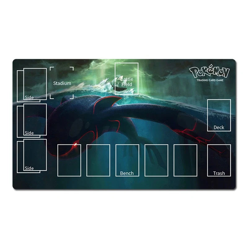 Kyogre Board Game Pokemon Playmat PTCG TCG CCG Trading Card Games Deskmat Mousepad