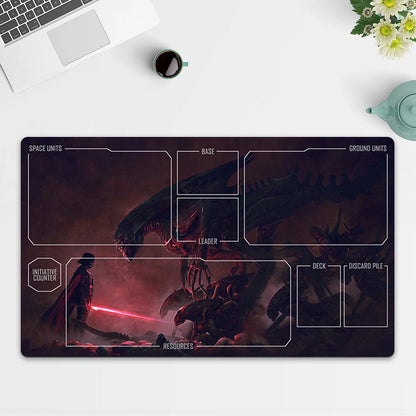 Playmat Darth Vader TCG Starwars : Unlimited Trading Card Game Play Mat Free Bag