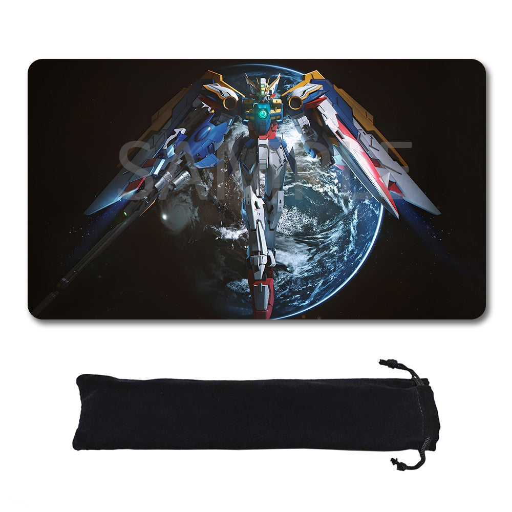 Gundam Playmat Suitable for GCG ,includes Storage Bag,24 x 14 inches (GD5101418)