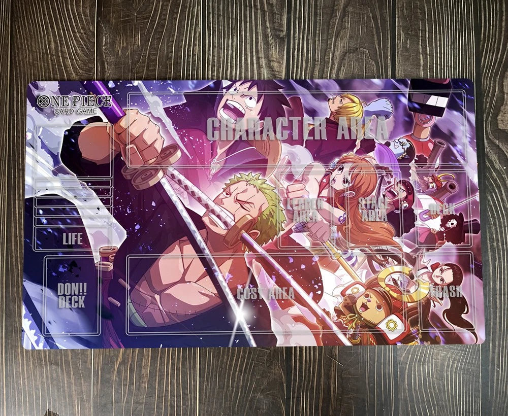 One Piece O-P OPCG TCG CCG Table Playmat Trading Card Game Desk Mat Gaming Play Mousepad