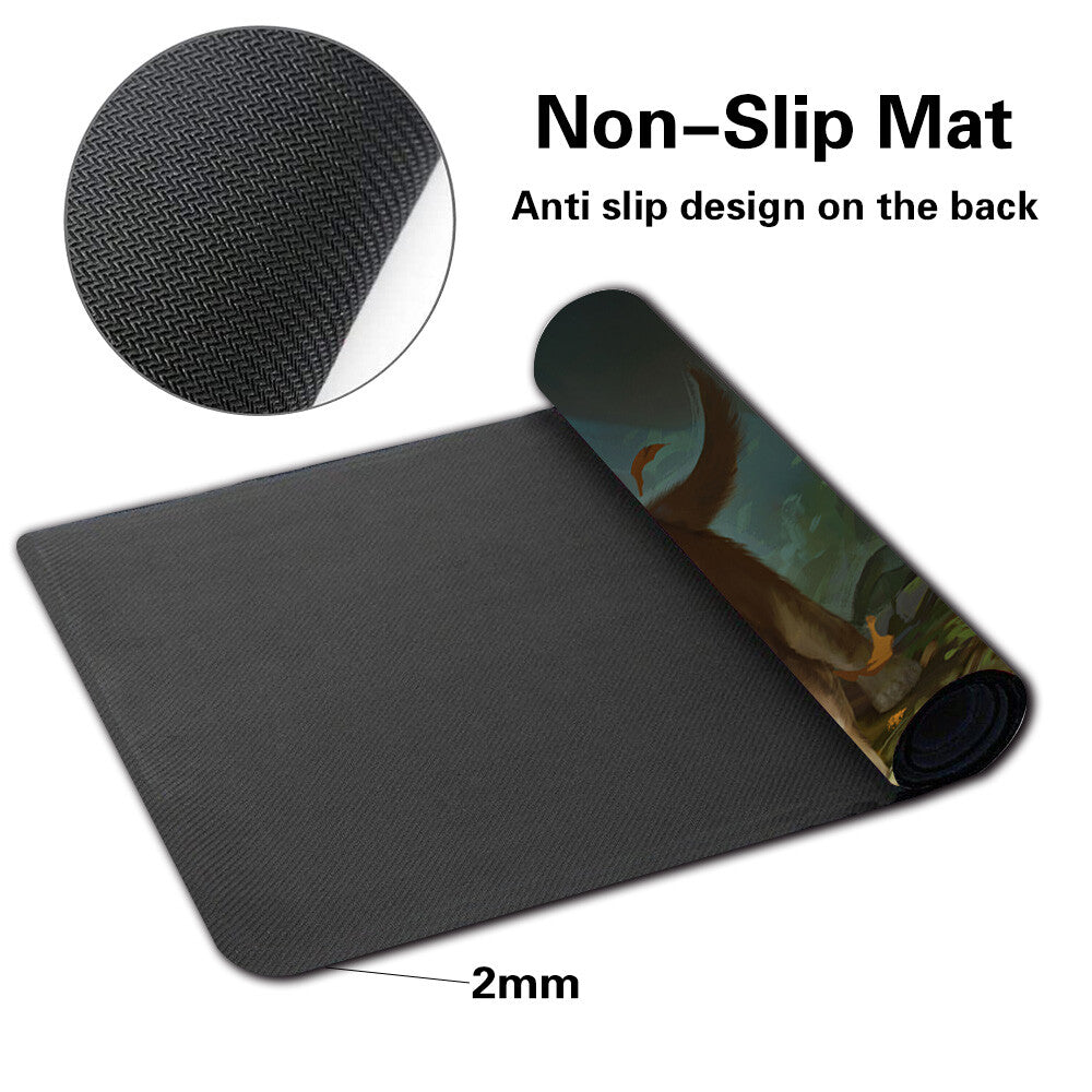 FEROCIOUS PUP - Board Game MTG Playmat Games Mousepad Play Mat of TCG