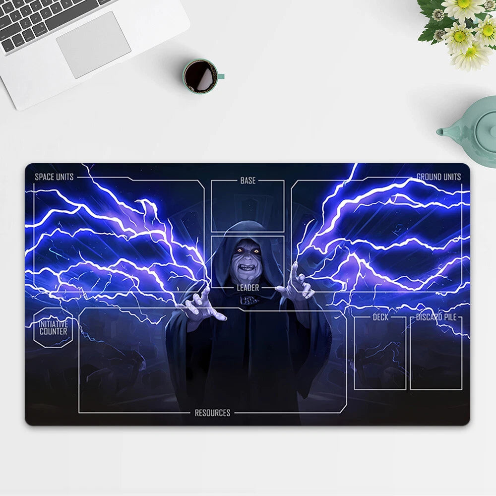 Playmat Darth Sidious TCG Starwars : Unlimited Trading Card Game Mat Free Bag