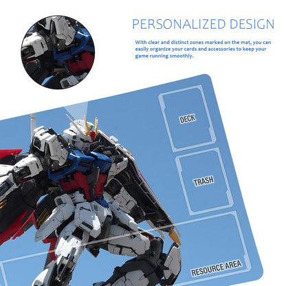 Gundam Playmat Suitable for GCG , includes Storage Bag,24 x 14 inches (GD5101420)