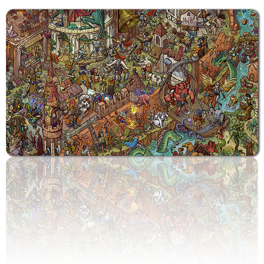 WHERE'S FBLTHP - Board Game MTG Playmat Games Mouse Pad Play Mat of TCG CCG