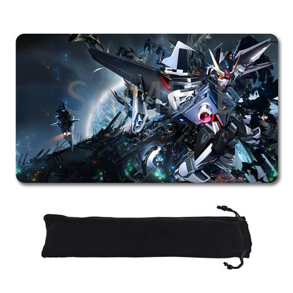 Gundam Playmat Suitable for GCG , includes Storage Bag, 24 x 14 inches (226556)