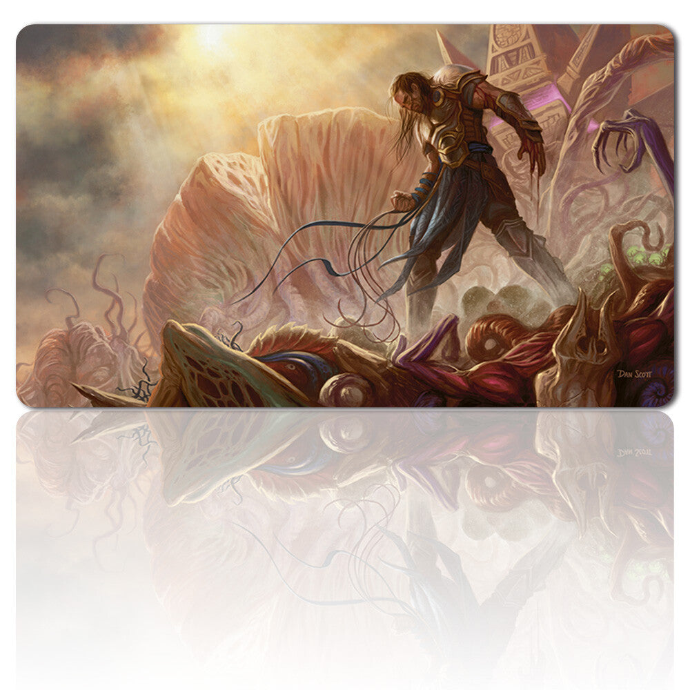 Gideon-and-Eldrazi - Board Game MTG Playmat Games Mousepad Play Mat of TCG