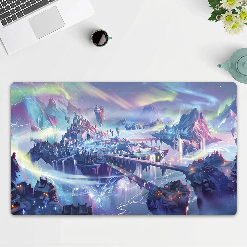 Fabtcg The Land of Legends Playmat Trading Card Game CCG Play Mat Free Best Tube