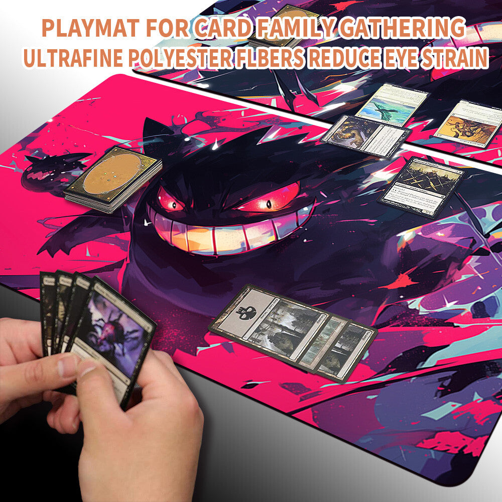 New Pokemon Gengar Playmat Stitched Edge | Pokemon TCG Playmat Stitched Edge | 1359085