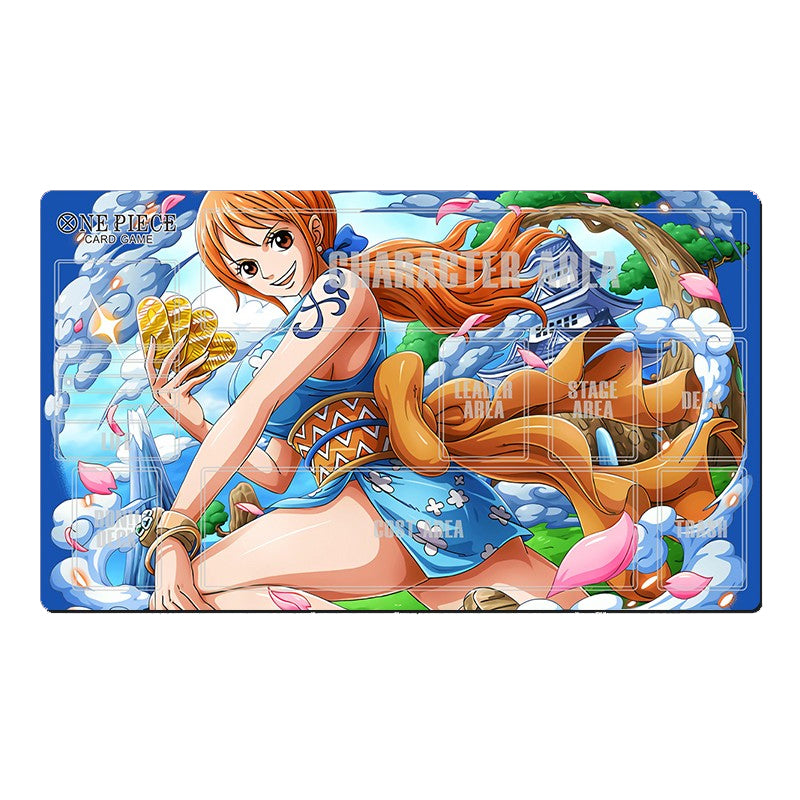 Nami One Piece Table Playmat OPCG TCG CCG Gaming Pad Trading Card Game Mat Mousepad