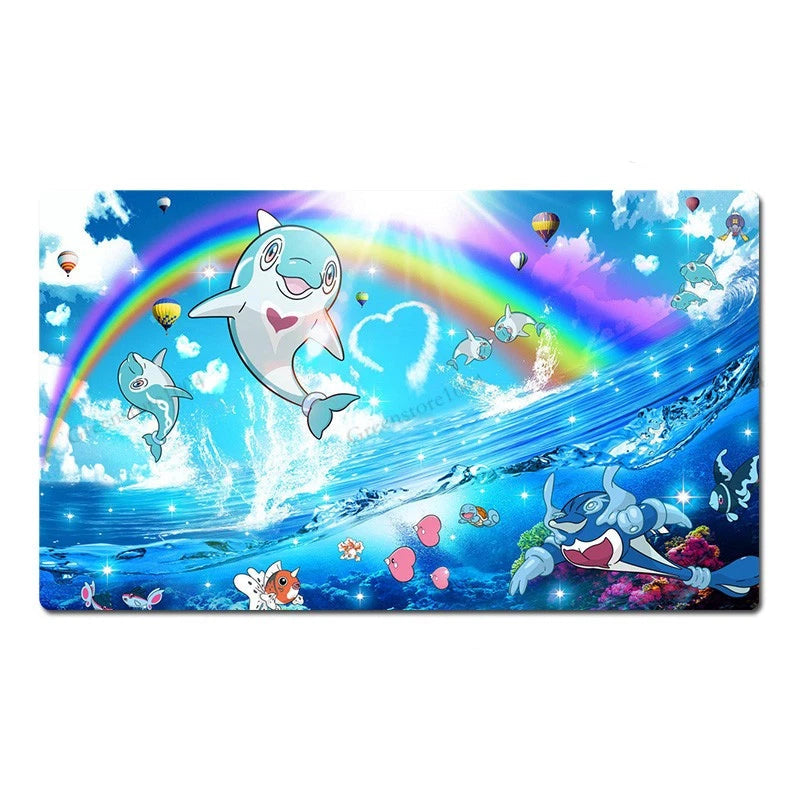 Palafin Board Game Pokemon Table Playmat TCG CCG Mat Play Pad Mousepad
