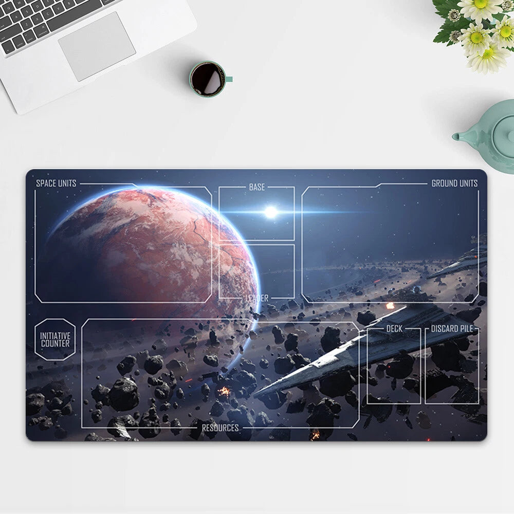 Playmat Star Destroyer TCG Starwars : Unlimited Trading Card Game Mat Free Bag
